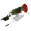 Hot Sale Solar Power 3 Rose Flower LED Light Garden Yard Lawn Decoration View Lamp Red/Yellow/White/Pink Christmas Lights Lamps