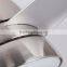 Stainless Stell Ceiling Fan With LED Light