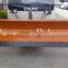 New shape road sweeper truck with snow scraper