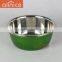 multiple sets of colors stainless steel pot set/metal deep bowl/Colorful kitchen pot