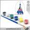 Non-toxic Multi-purpose Wood and Vinyl 6 Color Kids Paints