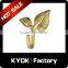 KYOK Golden flower curtain adhesive hook for windows, popular safety no-tixic magic curtain hook with high quality