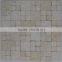 Beige Tumbled mosaic tiles