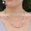 real pearl jewelry fresh water unique pearl necklace mixed color