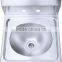 NSF Stainless Steel Hand Sink, Wall Mounted Stainless Steel Hand Wash Sink for Commercial Kitchen