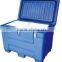Roto-molded Insulated dry ice storage container dry ice transport box with wheels