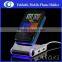 LED Light Foldable Mobile Phone Holder with 4 Ports USB Hub
