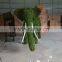 garden ornaments artificial topiary frame elephant animal plastic green sculpture garden statues with factory price
