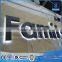 Customized outdoor indoor alphabet letter 3d signs