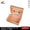 printed fancy gift packaging pine wood cigar box for sale