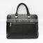 Top class brand custom design men's real leather business laptop briefcase