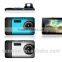 Android 4.4 Quad-core high-speed drive car DVR with 5 inch 1080P Full HD capacitive touch screen