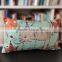 Colorful Cartoon Design Dual-use Linen Waist Pillow Cushion Cover