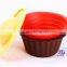 China gold supplier non-stick food grade mocrowave silicone bakeware set