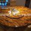 Super luxury gemstone/ smokey quartz slabfor counter natural quartz stone polished slab for counter ,table