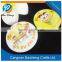 Promotional pin button badge with tin material
