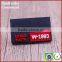 Available sample black pvc rubber label for society leather jacket cloth