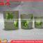 Guangdong factory wholesale glass candle holder,glass tea light for home decorations