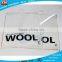 eco-friendly factory price waterproof plastic zip lock stand up pvc cosmetic bag
