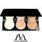 Professional makeup 6 Colour Pressed Powder compact