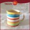 Ceramic 8oz 9oz coffee mug stoneware handpainted coffee mug