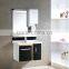 Blue color design wall hung store thing in bathroom counter basin bathroom cabinet