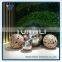 Decorative hollow metal ball