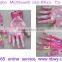 Hppe Latex Coated Crinkle Cut-Resistance Safety Industrial Work Glove, Industry Gloves