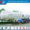 Hot sale propane tanker trailer top safety propane transport tank ASME 56CBM LPG tanker trailer