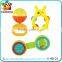 Low cost toys china plastic lovely baby rattle toy for promotion
