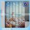 Hookless PEVA shower curtain liner