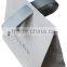 Small gift paper bag with die cut ribbon