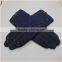 New Five Fingers Thicken Blue Faux Suede Gloves FOR Bike