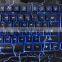 OEM USB wired split keyboard with changeable color backlit