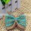 Bottom price new coming jute ribbon bows