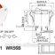 kcd1-102 rocker switch,Home appliance illuminated round rocker switches for coffee maker machine
