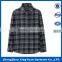 100% cotton men's yarn dyed flannel check shirt