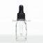 15ml Clear Glass e Liquid Dropper Bottle