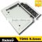 With screwdriver Universal laptop 2nd HDD Hard Drive Caddy SATA 9.5mm Hard Drive disk Caddy