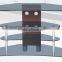 CHEAPER DESIGN LCD TV STAND TV SHELF METAL FRAME BLACK GLASS