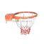 Solid basketball ring