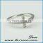 Hot Cubic Zirconia Engagement Wedding arrow Ring Gift