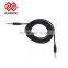  China fabric braided 3.5mm jack audio cable male to male for car