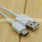 Reversible USB 2.0 Data Cable to USB 3.1 Type C Cable for Apple New Macbook , Nokia N1