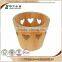 Handmade wild natural china factory new design wooden barrel bathtub
