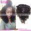 2016 Hot selling 7 pieces afro kinky curly clip-in human virgin 8 inch hair extensions