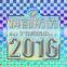 Dot-matrix hologram label stickers with custom design