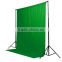 Factory supply photography equipment 3x3m pure cotton green screen muslin background fabric backdrop