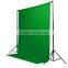 Factory supply photography equipment 3x3m pure cotton green screen muslin background fabric backdrop