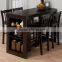Wholesale factory cheap price restaurant wooden dining table and chair
